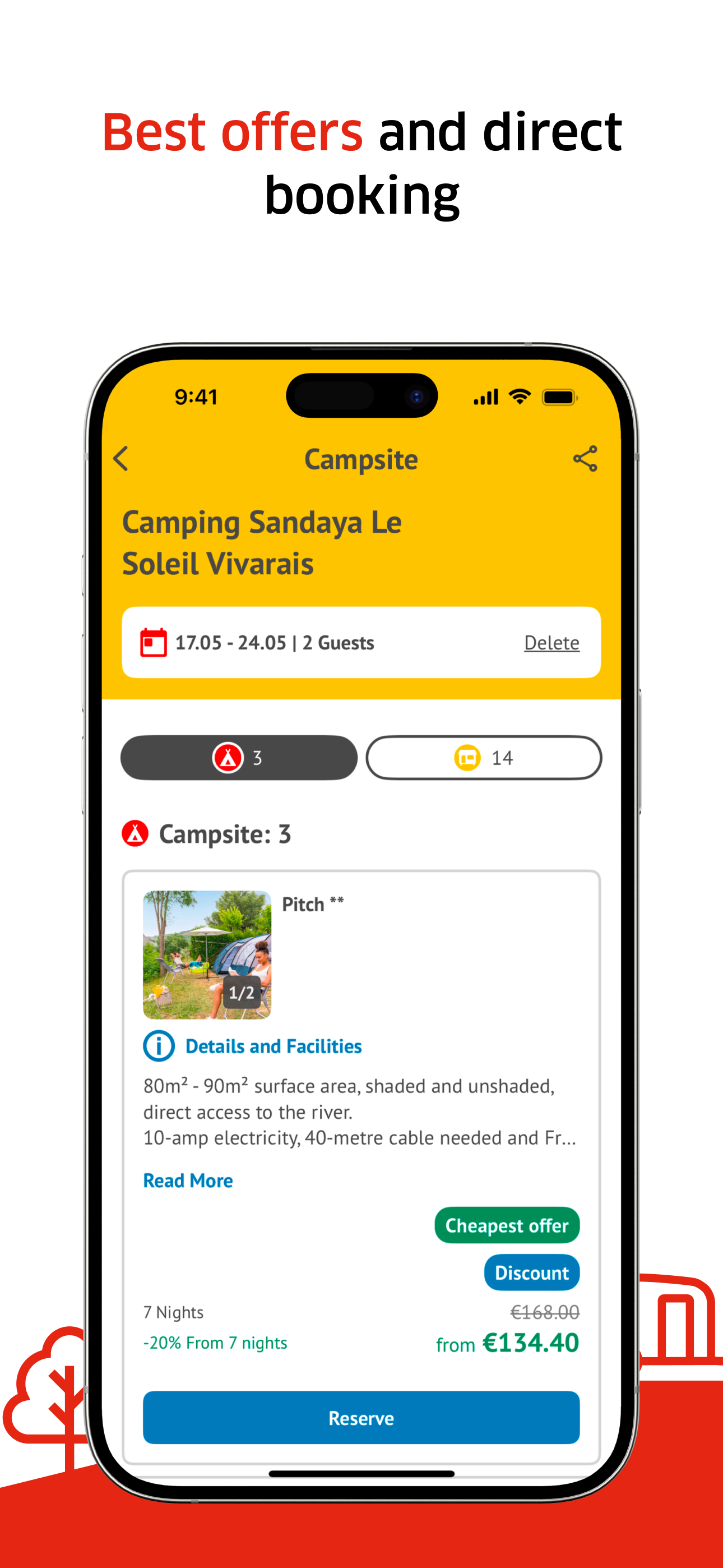 PiNCAMP Camping App