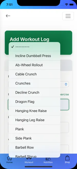 ActiveTrack: Workouts & Diet screenshot 4