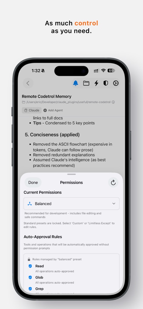 Remote Codetrol - Developer Tools App | MWM