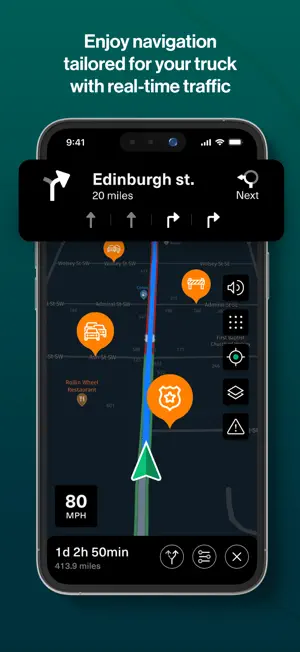 Route One Go: Truck Navigation screenshot 4