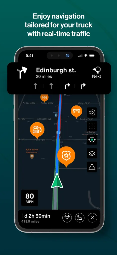 RouteOne GO: Truck Navigation - Navigation App | MWM
