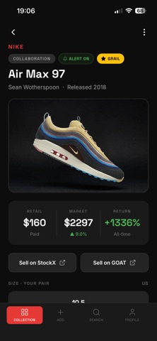 Vault: Sneaker Collection Screenshot 4 of 9