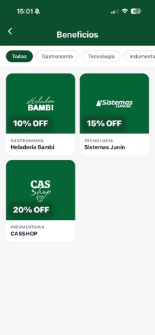 CAS - Club Sarmiento de Junin iPhone screenshot 5