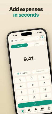 SwiftSpend — Expense Tracker Screenshot 5 of 6