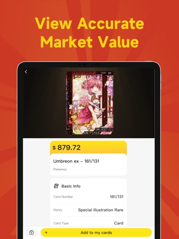 FoilBoost: TCG Card Scanner iPad screenshot