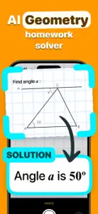 Geometry Solver: GeometryAI screenshot #1 for iPhone