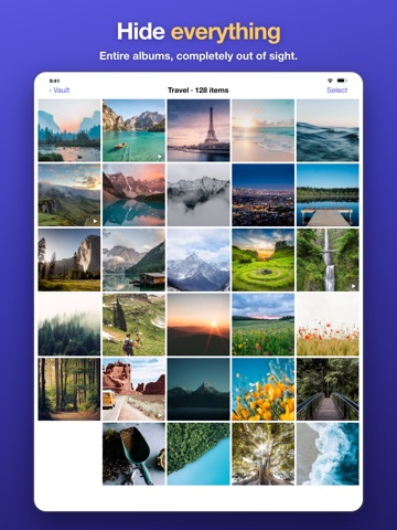 Cove: Photo Vault Calculator iPad screenshot