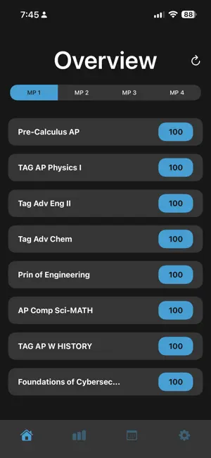 GradeDash screenshot 1