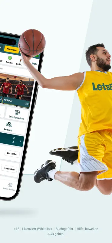 LetsBet - Sportwetten & Slots screenshot 2 of 6