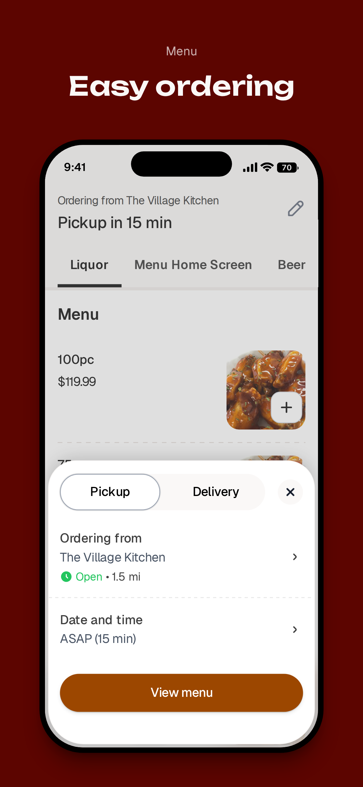 The Village Kitchen To Go screenshot 3