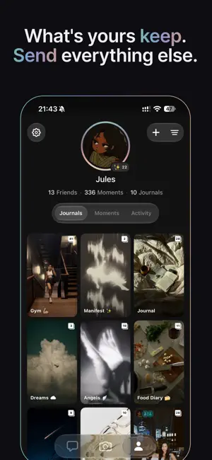 Opalo: Private Journal & Share screenshot 1