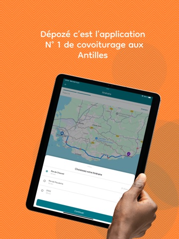 Depoze iPad screenshot