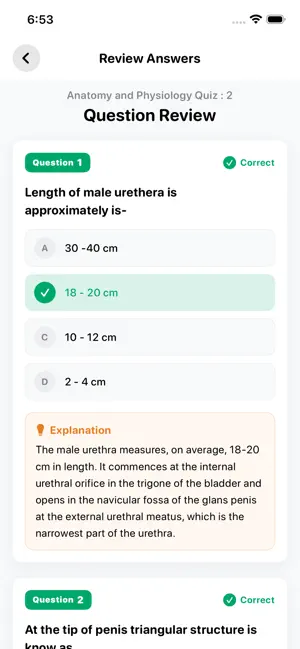 Nursing Examination screenshot 2