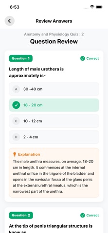 Nursing Examination iPhone screenshot