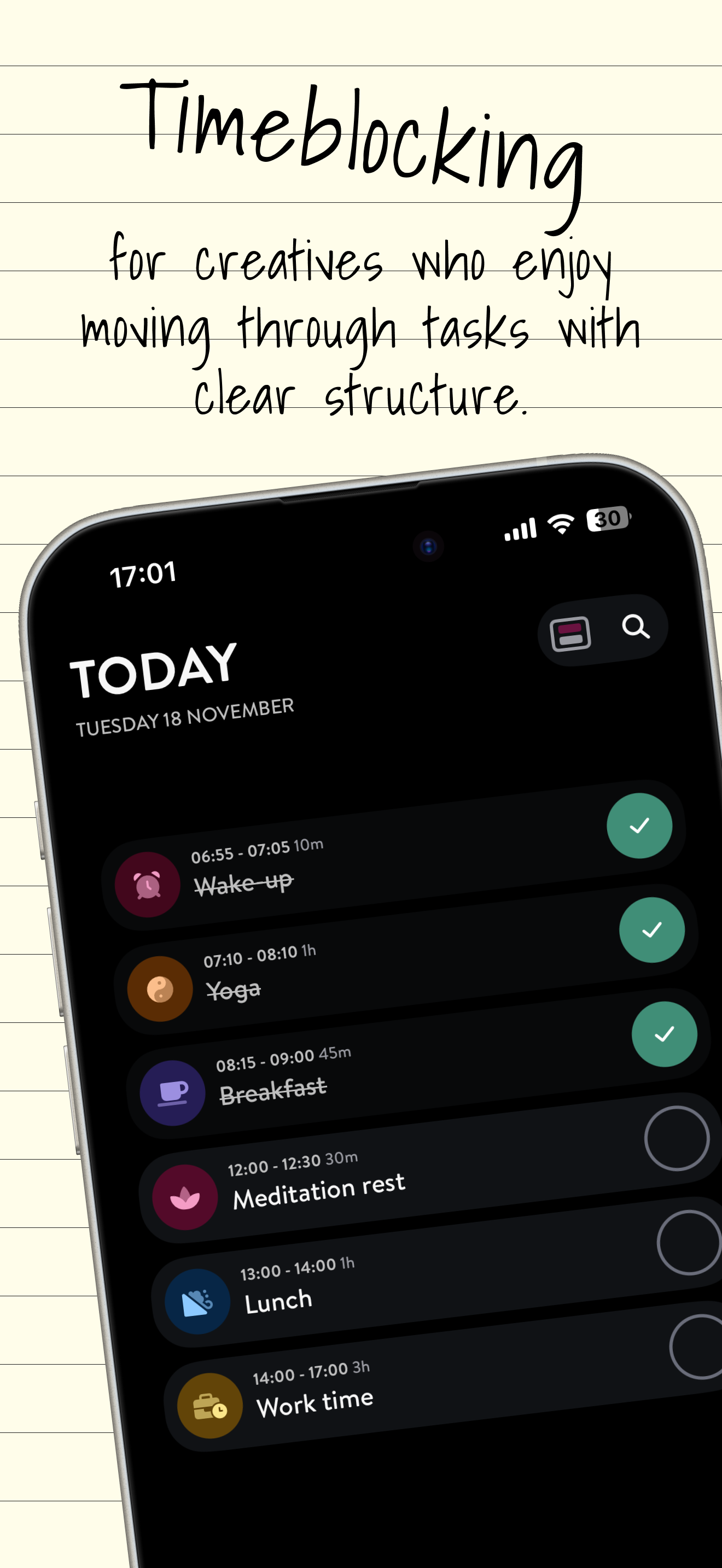 Moleskine Planner screenshot 5
