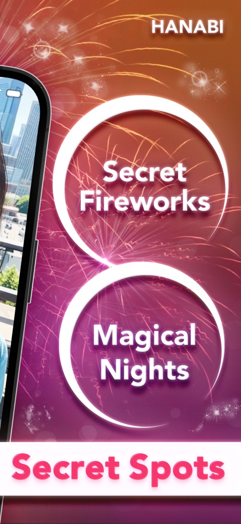 HANABI - Video Chat & Live - Cet outil révèle des opportunités uniques, proposant des catégories attrayantes telles que "Secret Fireworks" et "Magical Nights" pour une exploration facilitée.