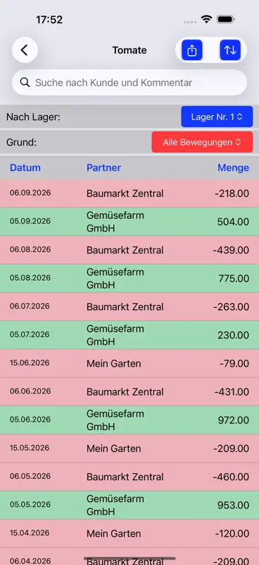 Lager: Bestand & Umsatz screenshot 7 of 10