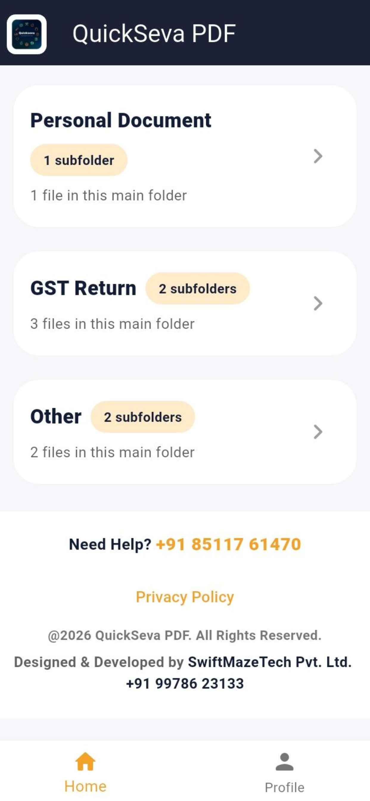 QuickSeva PDF