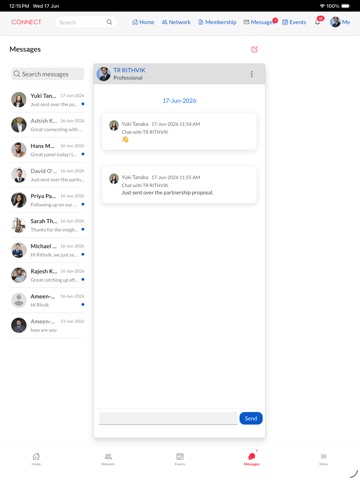 GATES Connect iPad screenshot