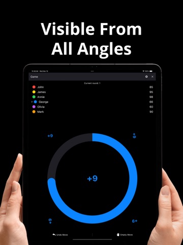 Keep Score - ScoreUp iPad screenshot
