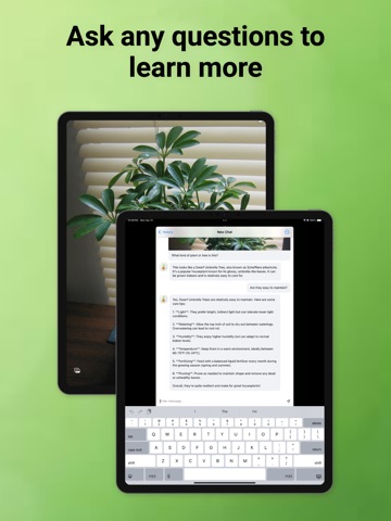 Plant & Flower Identifier AI iPad screenshot