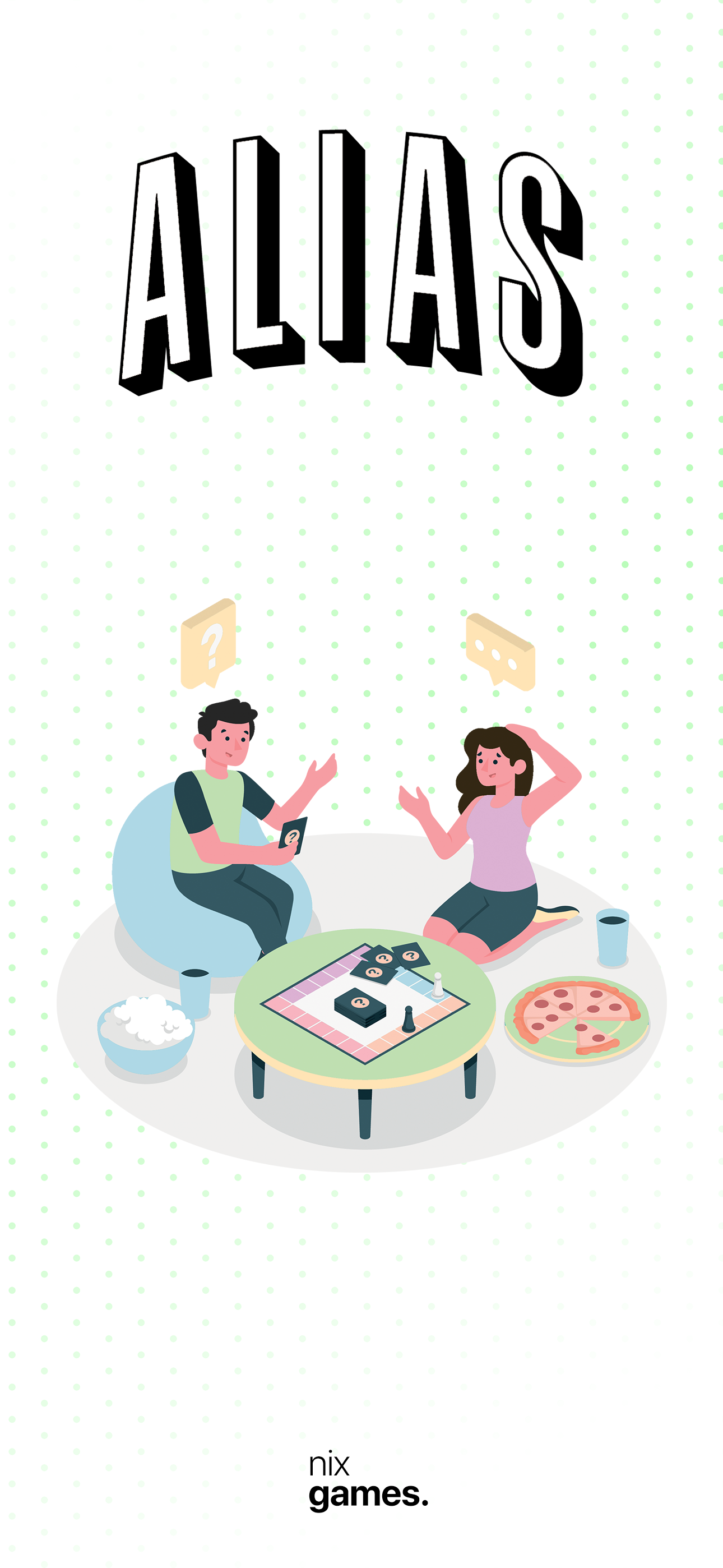 Alias: Party word game