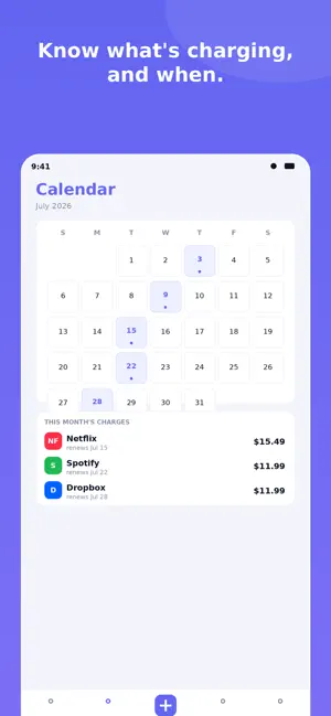 Subsly: Subscription Tracker screenshot 4