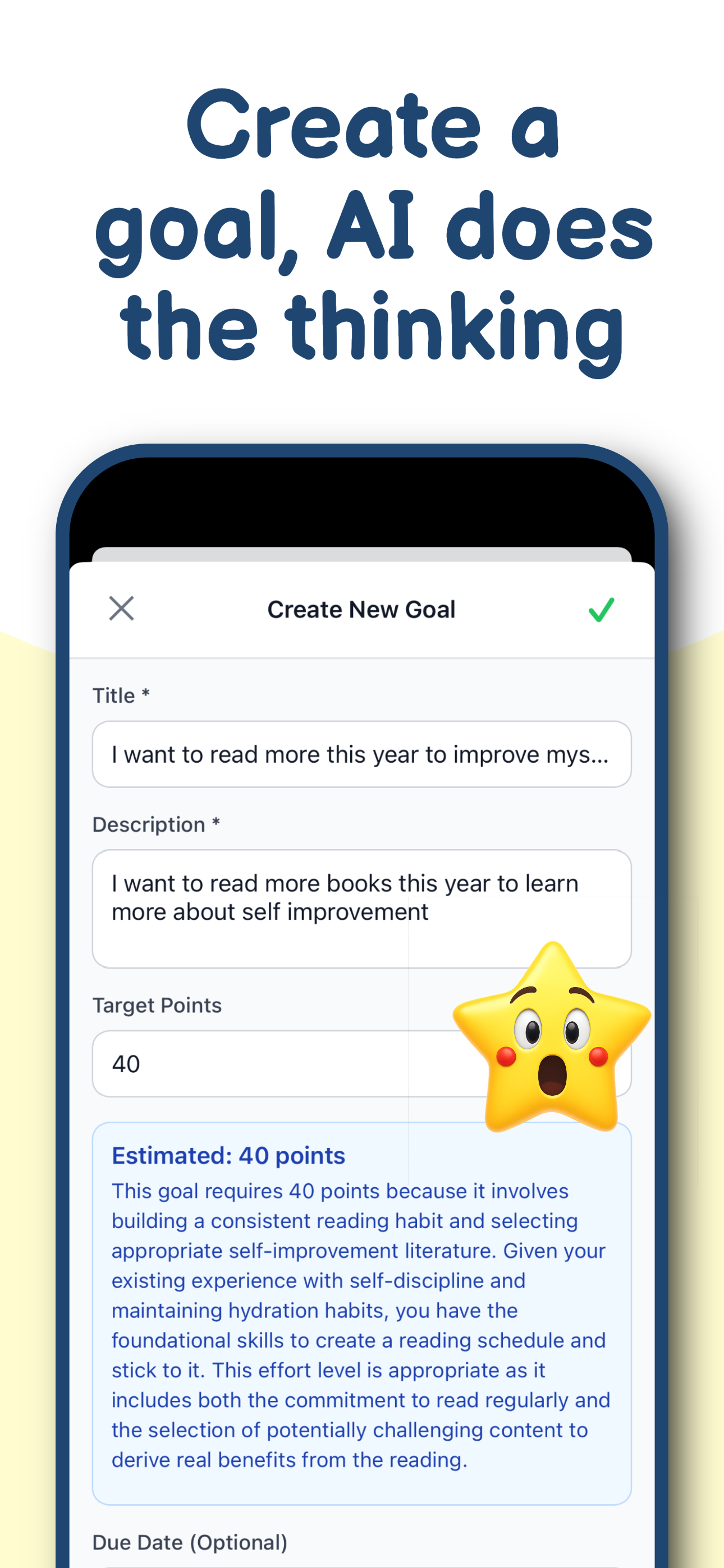 Effortable – AI Goal Tracker screenshot 3