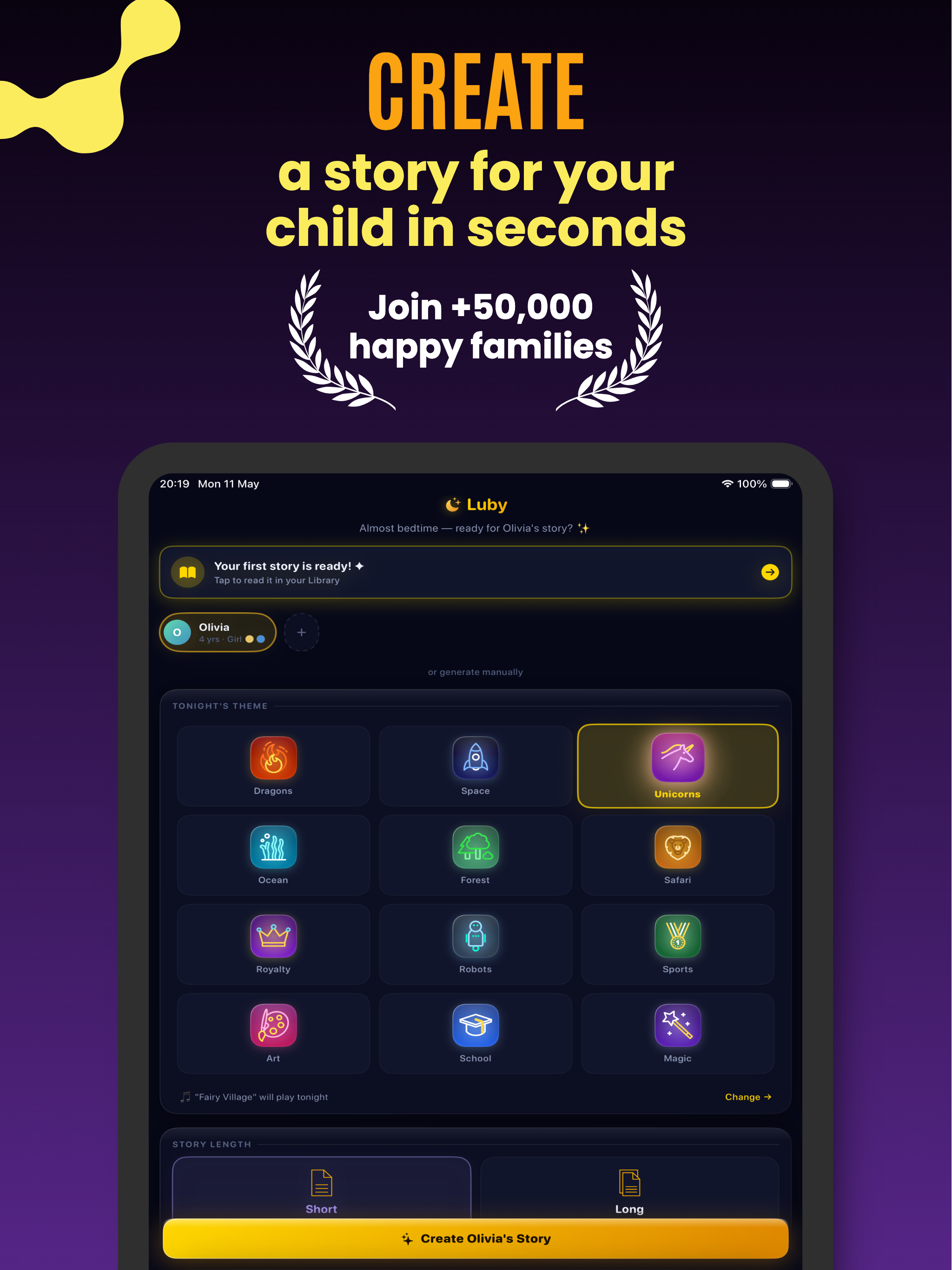 Luby- Calm Stories for Bedtime screenshot 10