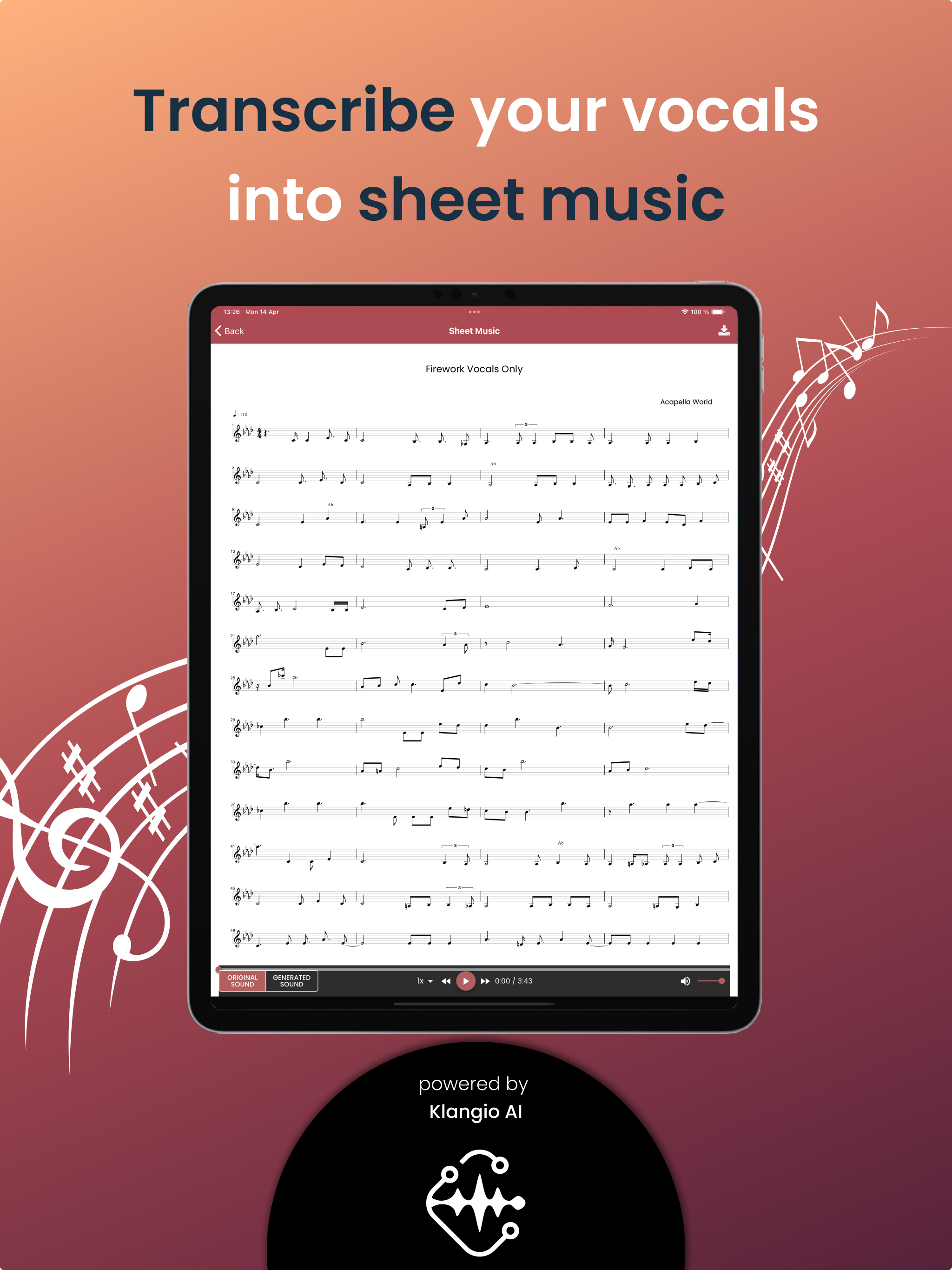 Sing2Notes