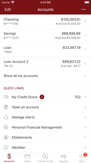 22nd State Bank Mobile screenshot 3
