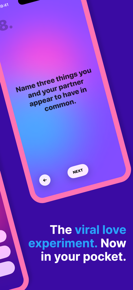 36 Questions To Fall In Love! screenshot 2