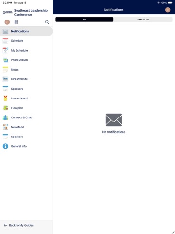 GSU - CPE Conferences iPad screenshot