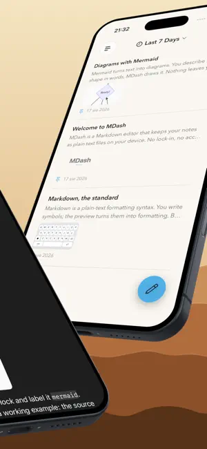 MDash: Markdown Notes Editor screenshot 2
