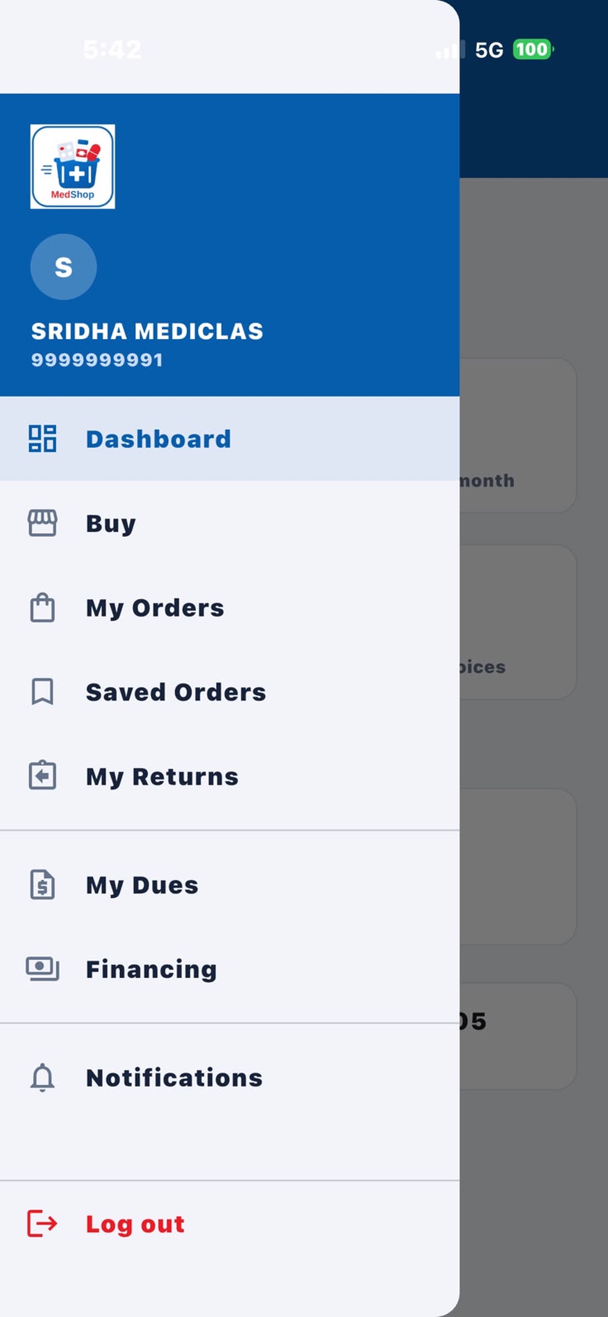 Screenshot 2 of MedShop by MedRayder