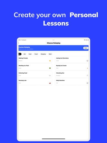 Kaboo AI: Learn To Speak iPad screenshot