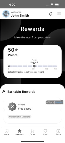 Honey Joes Rewards iPhone screenshot