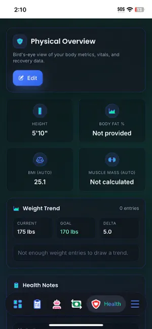 AchieveAI: Life OS screenshot 3