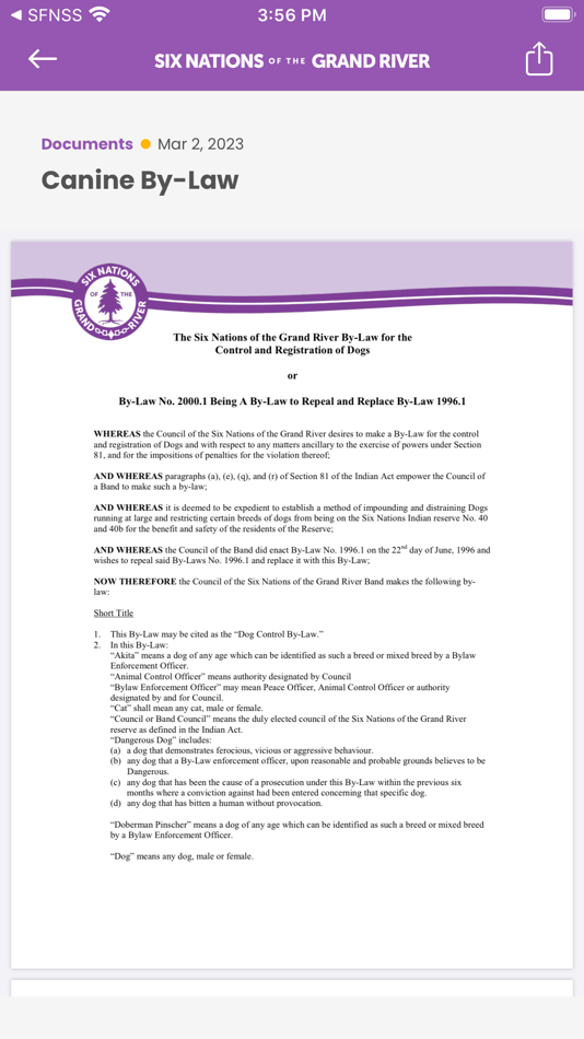 #6. Six Nations of the Grand River (iOS) 来自: Six Nations of the Grand River