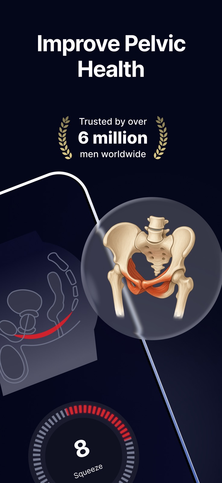 Kegel Men: Men's Health iphone screenshot 2