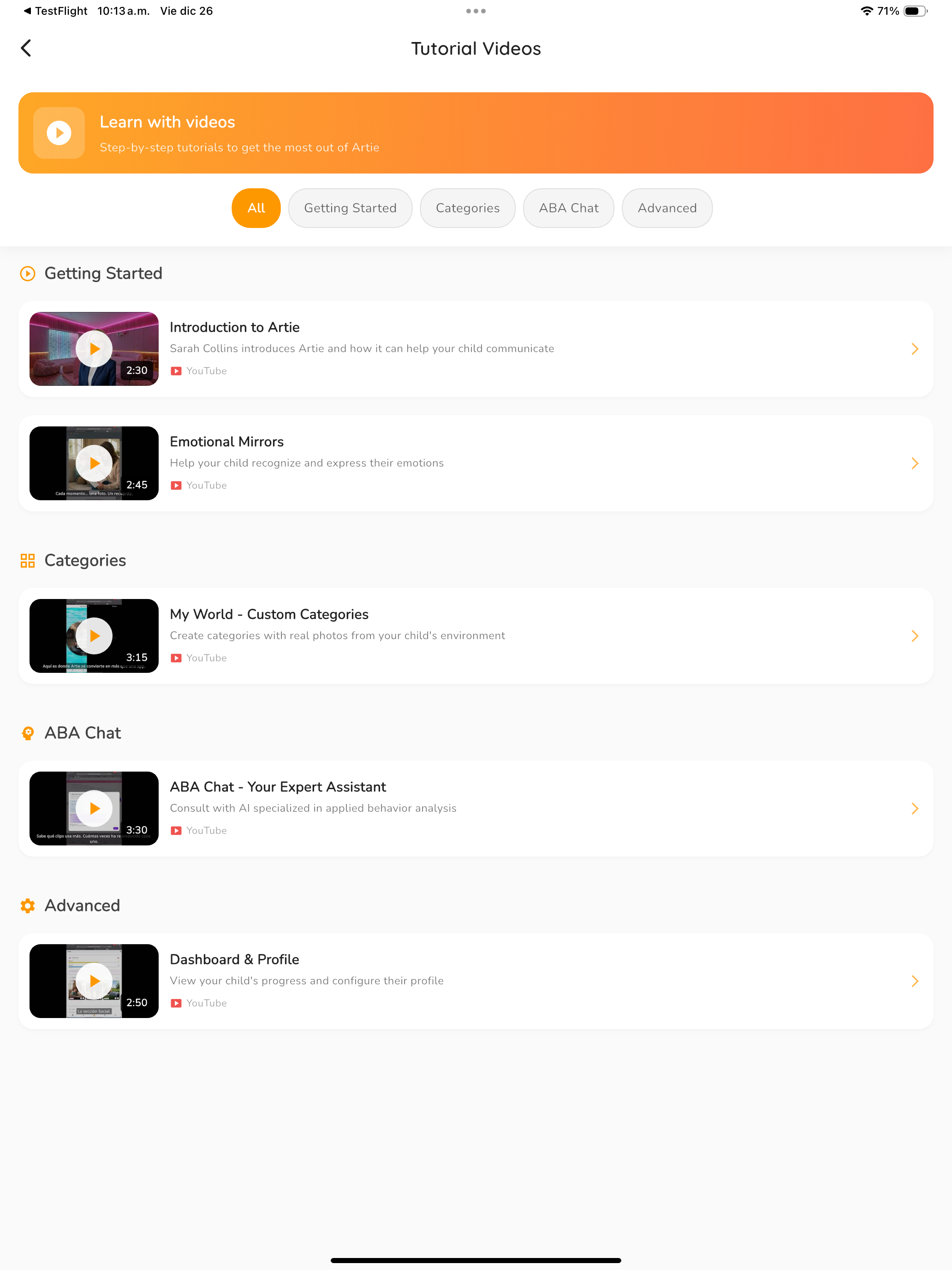 Artie App screenshot 20