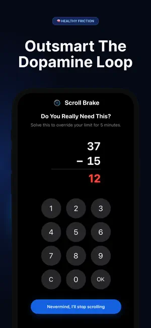 Scroll Brake: Math App Blocker screenshot 2