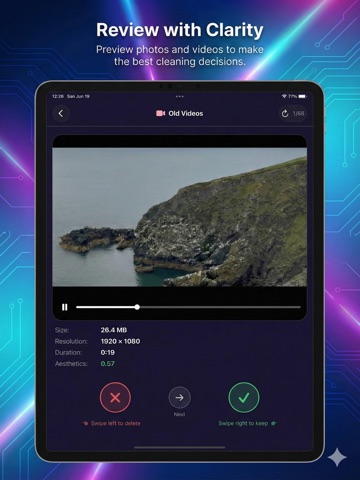 DigitalJanitor iPad screenshot