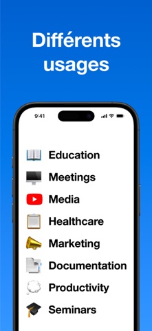 Summary: Notes avec IA iPhone screenshot 9