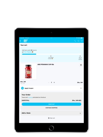 MED7 Online iPad screenshot