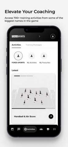 Forza Sport management iPhone screenshot
