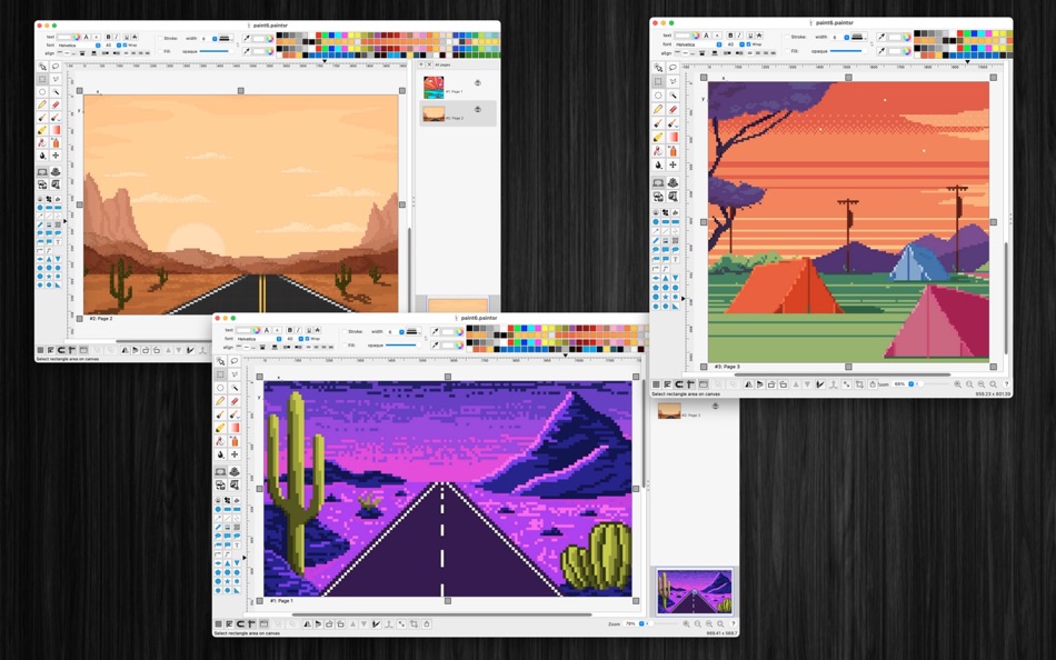 #4. Paint raster (macOS) Podle: Tien Thinh Vu