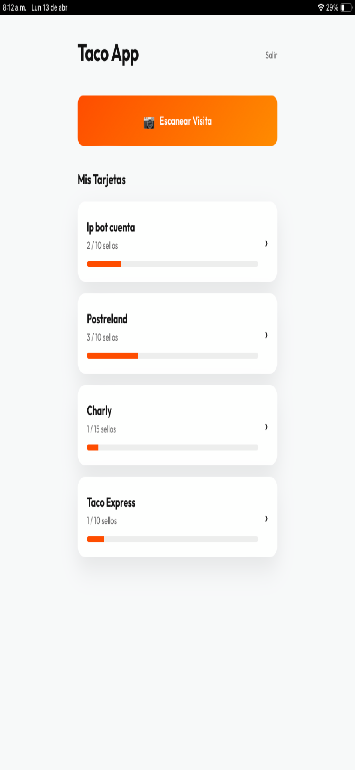 Taco App