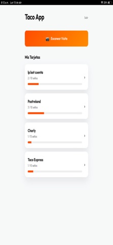 Taco App screenshot