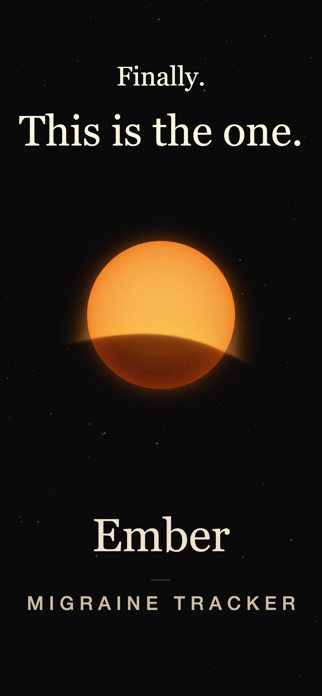 Ember - Migraine Tracker Screenshot 1 of 7